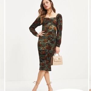 Vici Collection Cheers to Me Midi Dress